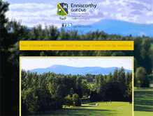 Tablet Screenshot of enniscorthygc.ie